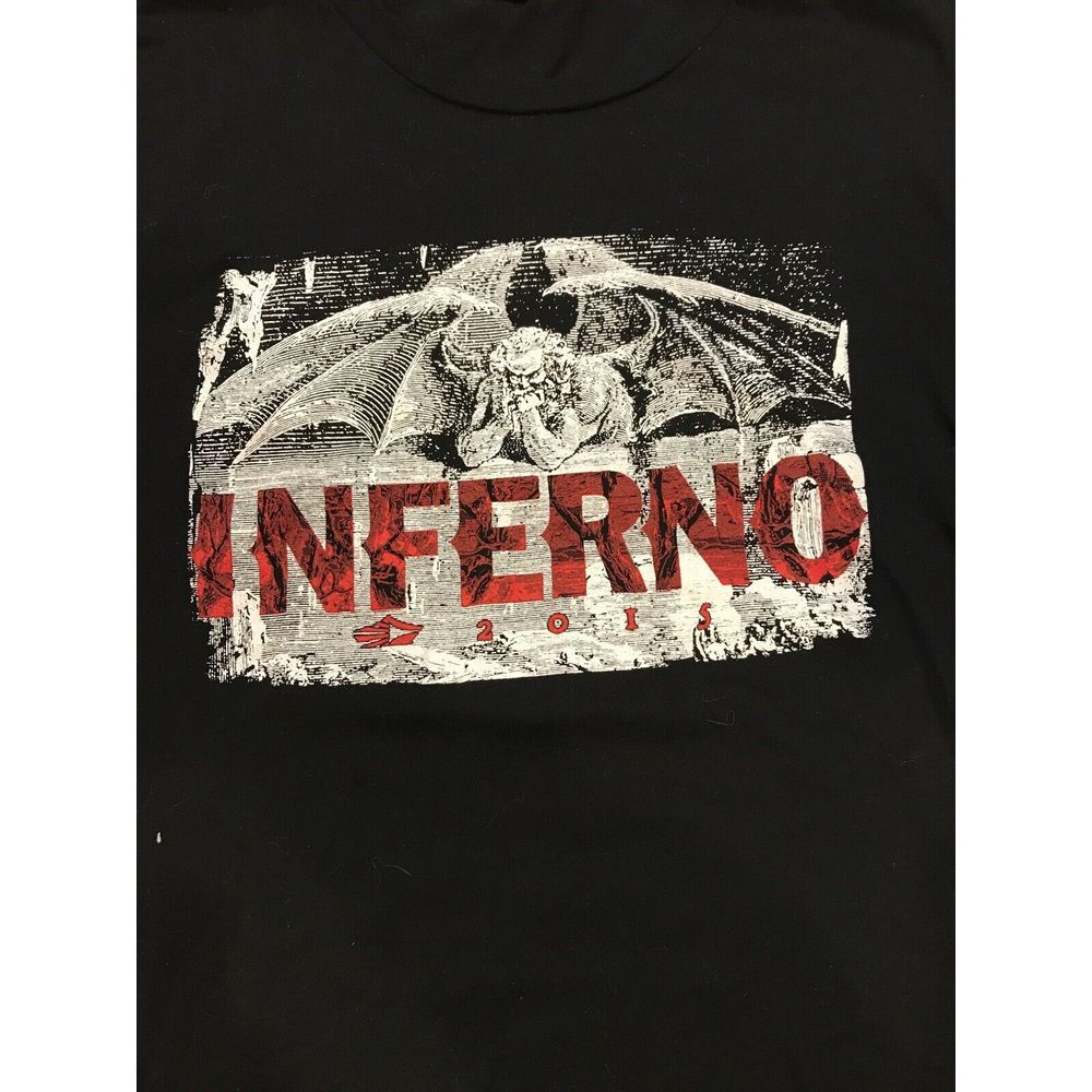 INFERNO 2015 Abandon All Hope Tour‎ T Shirt Small
